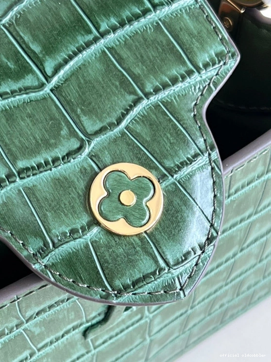 Official oldcobbler VUITTON MINI CAPUCINES LOUIS 0821